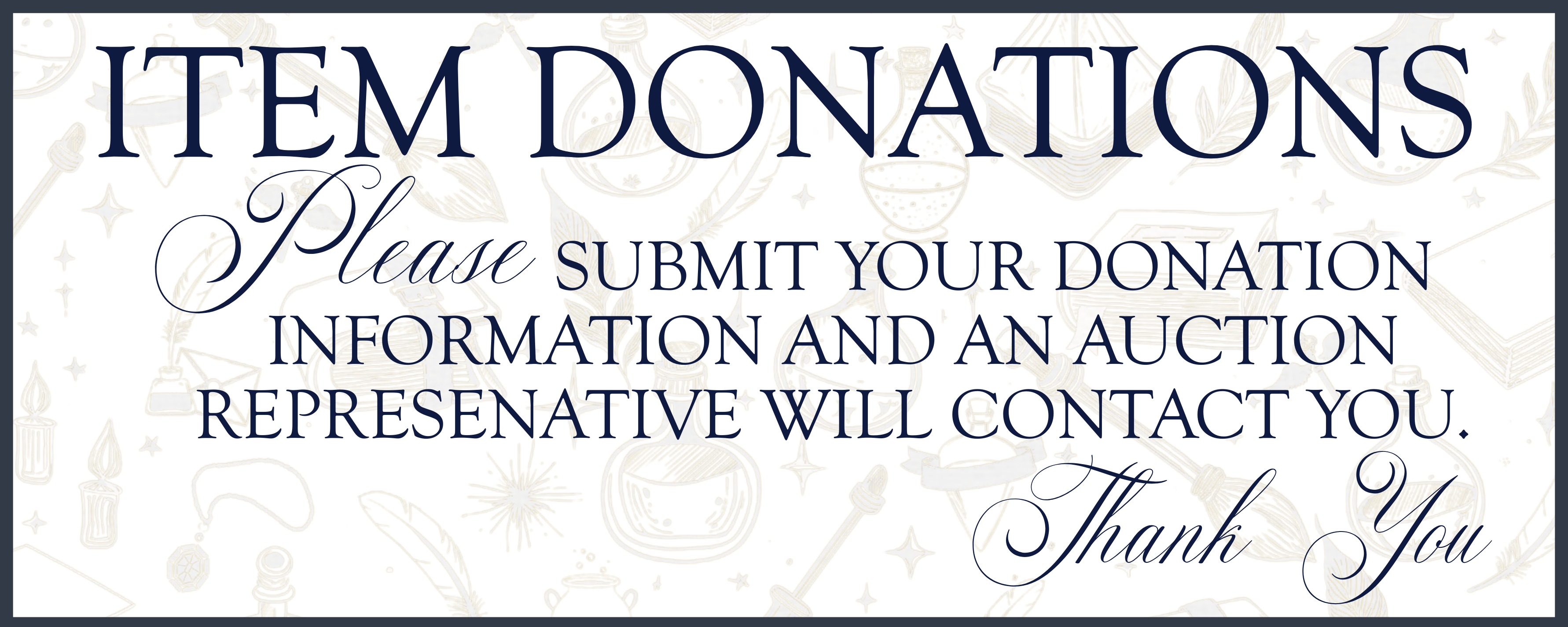 Item Donation